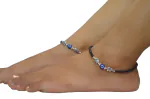 Mewow Trends Guardian of the Gentle Giants Adjustable Alloy Anklet (Pair of 2)