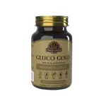 Medurveda Gluco Gold | 100% Natural Herb Extract | Suitable for Vegetarian | Regulates Blood Sugar I Cleanses Toxins I Fights Infections I 60 Capsules