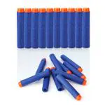 Inditradition EVA Form Toy Bullet Darts | for Kids Toy Guns (Pack of 20) - Blue
