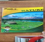 SHYAM BOOK TRADERS Notebook Interleave One Side Ruled One Side Plain (144 Pages) -a1