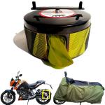 BIKEBLAZER Army Camouflage KTM 125, 250 and 390 Duke Nylon Semi Automatic Bike Body Cover