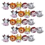 Party Propz Foil Animal Character Foil Balloons (Set Of 5)