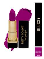 Pretty Woman Color Splash Glossy Vibrant Sweet Pumpkin #01 Lipstick, 4.2g