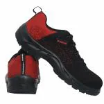 KARAM Safety Shoe FS 215 Single Density Black PU Sole, Low Ankle - CE Marked - Size: 12