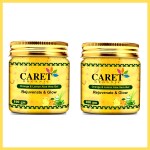 Caret Organic Vitamin C, Aloevera Gel - Glowing & Clear Skin- Vegan & Natural (200gm)