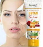 KURAIY 100% Premium Ubtan Face Wash Cream With Natural Deep Moisturizing Face wash Tube 