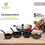 kashvi 6 pcs cookware set 075