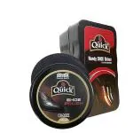 QUICK NUBUCK & SUEDE SHOE POLISH Wax- Color Black - (Pack 40 Grams) And Shoe Shiner .Enriched With Leather Nourishing Oil