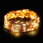 The Purple Tree 10 m Copper Fairy String Lights Rice Light (100 LED) Fairy Lights, String Lights for Diwali, Christmas, Warm White , 10 m Rice light , String Lights , Balcony Lights , Diwali Lights