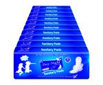 Sanitary Napkin Pads ,Day Night Care ( Pack of 10) (6pcs) Dry Net (With Sap/Gel Base) (XL-280mm)