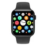 PunnkFunnk I7 Pro Max 20+ Apps Daily activity Tracker Music BT Calling Sports Smartwatch (Black Metallic Strap, 1.75 Inch Fit Size)