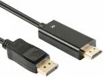 Flipkart SmartBuy Display Port Cable HDMI Cable for Computer and Gaming Console - 1.8 m