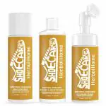 ROYAL CARE PROFESSIONAL PREMIUM SILICONE FOAM CLEANER KIT for Shoe |SFOAM CLEANER 150 ML + SHOE POLISH & MOISURIZER CREAM 200 ML + SHOE DEODRIZER WITH DISINFECTANT SPRAY 200 ML | Works on Leather, Whites, Nubuck, Golf Shoes, Basketball Shoes