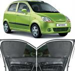 Able Elegant Half Car Magnetic Sun Shade Curtains for Chevrolet Spark Set of 4 Pcs