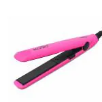 Ikonic Professional Mini Hair Straightener, Pink| Slim Plates| Ceramic Plates| LED Indicator| Quick Heat