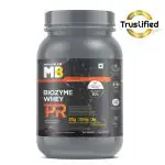 MuscleBlaze Biozyme Whey Protein PR (Chocolate Fudge, 1kg / 2.2lbs) with 30g Protein, 3g Creatine Monohydrate & 50mg AstraGin | Trustified Gold Certified