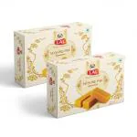 Lal Sweets Mysore Pak Signature 400g (Pack Of 2)|| Made With Pure Desi Ghee|| Mysuru Pak|| Desi Ghee