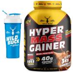 Wild Buck Hyper Mass Gainer with Shaker, 3 kg