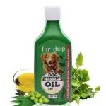 Fur-Drop 180ml Dog Massage Oil For Shiny Coat, Itching Skin Relief, Dry Dog Skin, Pet Naturals