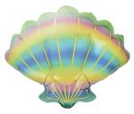 Jagmag Rainbow Sea Shells Mylar Ocean Hawaii Summer Beach Themed Foil Balloons