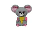 Soft Buddies Fabric Child Safe Big Eyes Mouse Soft Toy 0 To 18 M