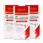 Oxyglow Herbals Hair Straightener Cream And Neutralizer Cream, 200 G (Pack Of 3)