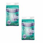 Smilepad Medium Size Adult Diaper Tape Style | Waist Size 30-40 inches | Pack of 2 (20 Diapers)