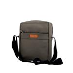 Pepro Olive Lifestyle Crossbody Unisex Canvas Sling Bag with Black Belt (PLCANSB1OB)