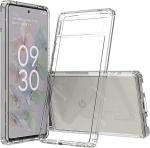 Wellpoint Google Pixel 6A Transparent Polycarbonate Mobile Tablet Back Cover