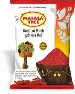 Masala Tree Best Quality Red Chilli Kutti (Mirch Kutti) -100Gm (Pack Of 10) Red Chilli Kuti (1000Gm)