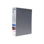 SPS Grey Plastic File Folder Business Card Holder 711,1000 Cards with Indexes