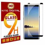 Kite Digital Samsung NOTE 9 FULL GLUE BLACK 5D Premium Tempered Glass Screen Protector Slim 9H Hard 2.5D