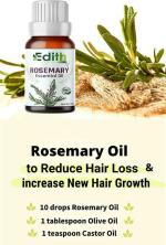Edith Naturals Pure &Amp; Natural Rosemary Essential Oil For Skin (15 Ml)
