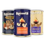 Roasted Salted Nuts Mix - Crunchy Cashews - Crunchy Almonds - ( 300 g )