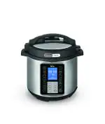 Mr. Butler RoboChef 9-in-1 Multi-Use Automatic, 6L capacity Electric Pressure Cooker, Black&Silver