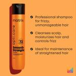 Matrix Shampoo .Care Professional Smooth Straight with Shea Butter, Up to 4 Days of Frizz Control 350 ml