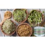 DG PRIME COLLECTION Sprout Maker | Sprout Maker Box | Hygienic Sprout Maker with 4 Container | Organic Home Making Fresh Sprouts Beans Plastic Bowl Container Sprout Maker -