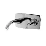 JAQUAR ARC Series Wall Mounted HOT AND COLD BASIN MIXER (HOT & COLD ONLY) / TAP (Chrome) | RIGHT HAND SIDE LEVER, Brass Body Water Tap/ Faucet/ Cock for Bathroom / Kitchen Wash Basin | ARC-CHR-87233K