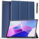 ProElite Cover for Lenovo Tab M10 FHD 3rd Gen 10.1 inch case Cover, Smart Flip Case Cover for Lenovo Tab M10 FHD 3rd Gen 10.1 inch Translucent Back with Stylus Pen, Dark Blue