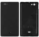Imbi Sony Xperia Miro St23I Black Fiber Back Door Panel