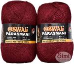 Simi Enterprise Mustard Wool Oswal 3 Ply Knitting Yarn Wool Best Used With Knitting Crochet Needles, 500 G