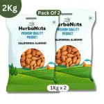 Herbanuts 2kg Premium Raw Cashews | Mangalore Origin Kaju