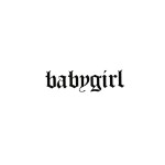 SIMPLY INKED New Baby Girl Temporary Tattoo, Letter Tattoo for all (NEW Babygirl Tattoo)
