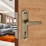 ScrewTight Heavy Duty Mortise Handle Door Locks for Main Door/Bullet Door Lock Body with 3 Key Double Action Mortise Lock for Door/Door Locks for Home (AZMPH-001-KY-BA)