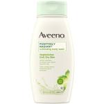 Aveeno Positively Radiant, Exfoliating Body Wash Replenishes Dull Dry Skin 532ml
