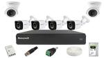 IMPACT By Honeywell 2 MP CCTV Kit with 8 Channel DVR with 3.6 mm Fixed Lens (White)