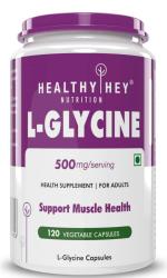 Healthyhey Nutrition L Glycine Capsules (Pack Of 12)