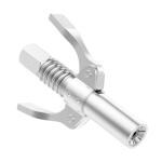 AASONS Grease Gun Coupler Lock Nozzle High Pressure Dual Handle For Manual Pneumatic Electric Grease Gun Coupler Quick Release Grease Nozzle 1/8