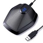 TONOR G11 Conference USB Microphone, Omnidirectional Condenser PC Mic for Video Conference, Recording, Skype, Online Class, Court Reporter, Plug & Play Compatible with Mac OS X Windows PC Computer