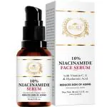 BIOLY Niacinamide Face Serum (30ML) 2%, Hyaluronic Acid & Vitamin E, Pore Minimizer, Discoloration.